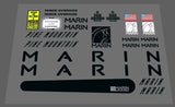 Marin 1991 Pine mountain decal set