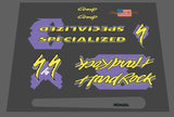 Specialized Hard Rock comp 1989 decal set
