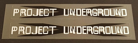 Schwinn Project Underground Top Tube Decals
