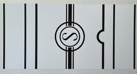 Schwinn 1997 Project Underground seat tube decal