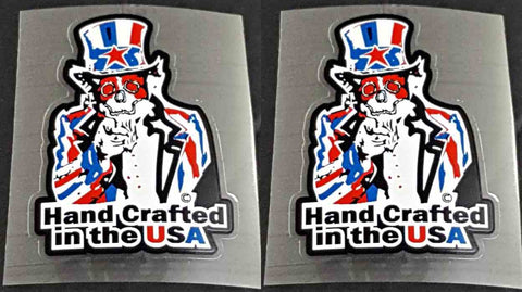 Voodoo Hand Crafted Bike Decal