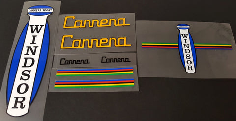 Windsor carrera Decal set