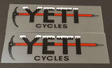 Yeti Downtube decal
