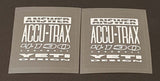 Accutrax Fork decals