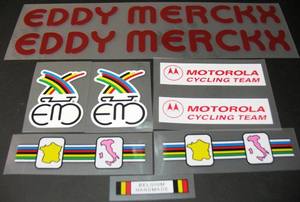 Eddy Merckx decal set