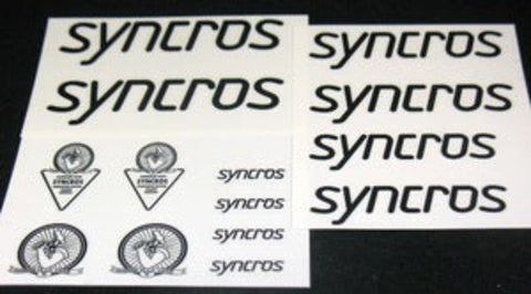 Syncros decal set