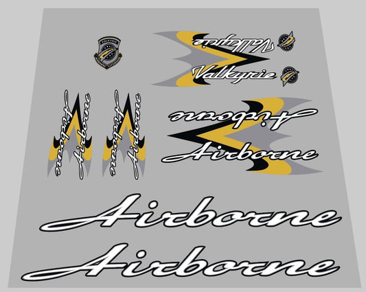 Airbourne Valkyrie Decal set - H Lloyd Cycles