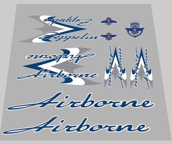 Airbourne Zeppelin Decal set - H Lloyd Cycles