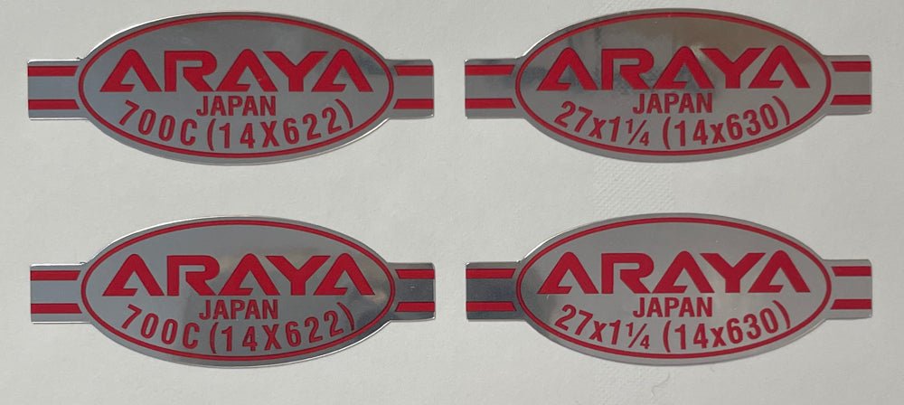 Araya Rim decals - H Lloyd Cycles