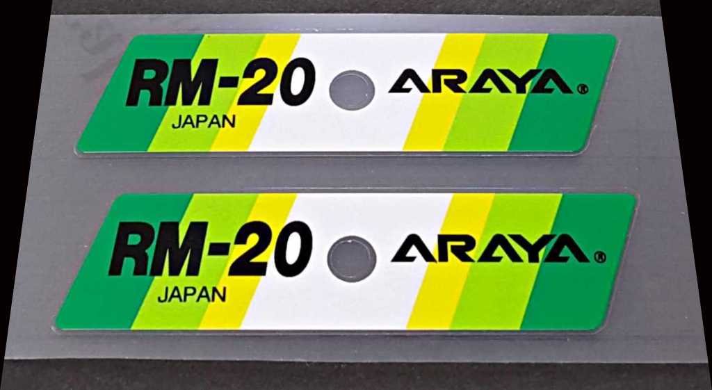Araya RM20 rim decals - H Lloyd Cycles
