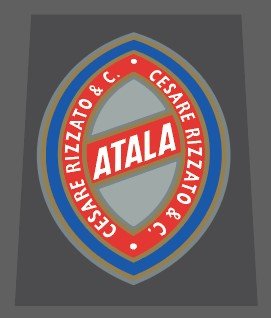 Atala Cesare Rizzato Head badge decal - H Lloyd Cycles