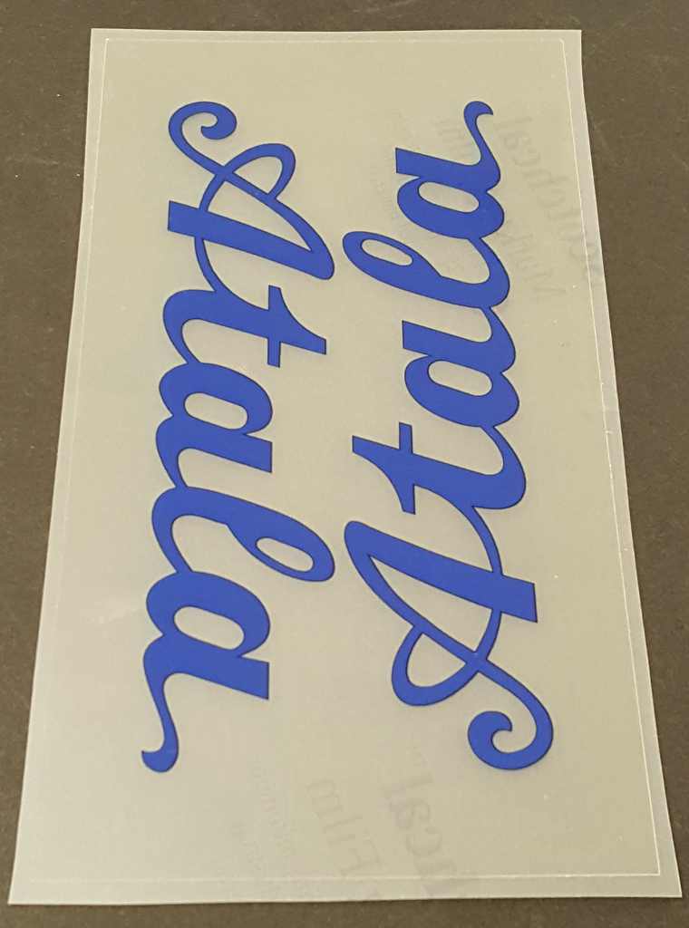 Atala double downtube decal - H Lloyd Cycles