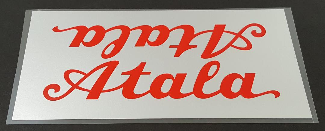 Atala double downtube decal - H Lloyd Cycles