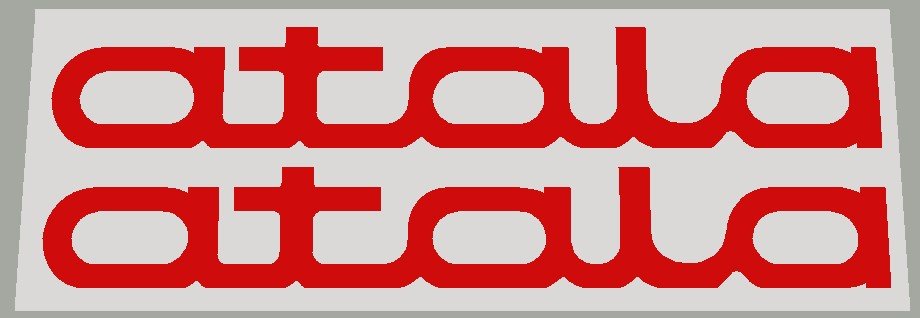 Atala Downtube decal - H Lloyd Cycles