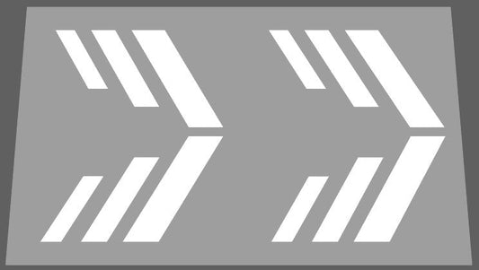 Atala top tube stripes decal - H Lloyd Cycles