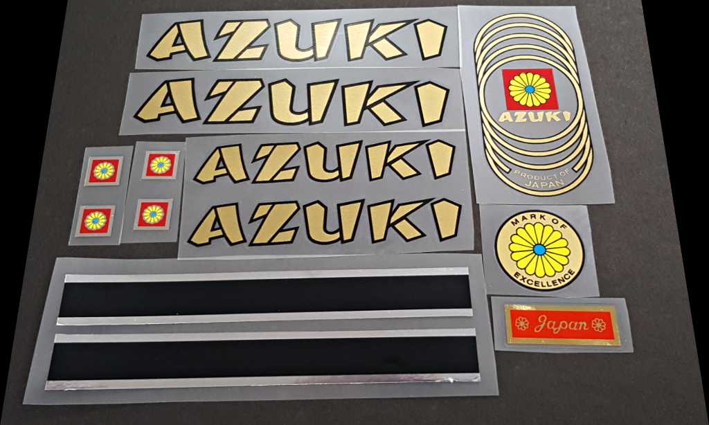 Azuki Decal set - H Lloyd Cycles