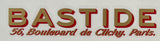 Bastide downtube decal