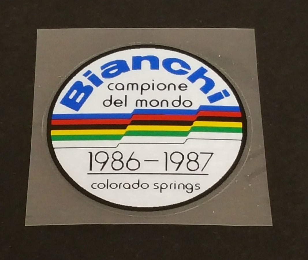 Bianchi Campione del mondo decals - H Lloyd Cycles