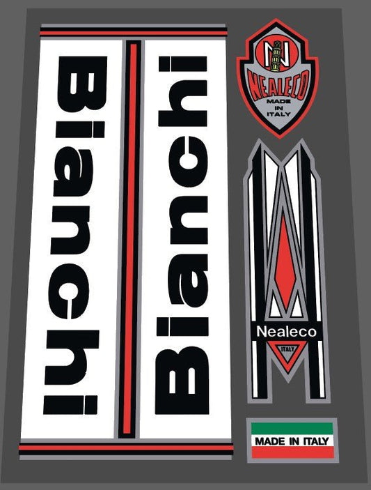 Bianchi Nealeco Folding bike decal set - H Lloyd Cycles