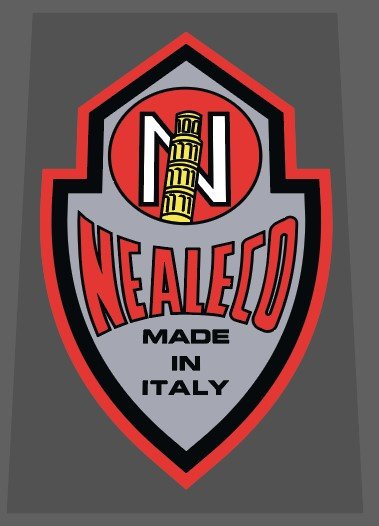 Bianchi Nealeco Folding bike head decal - H Lloyd Cycles