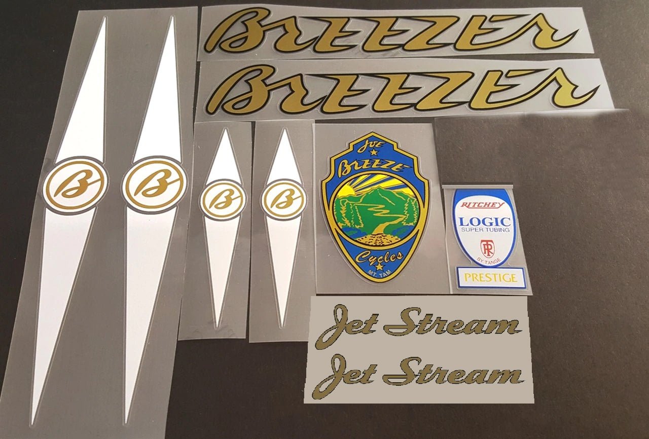 Breezer Jet Stream decal set - H Lloyd Cycles