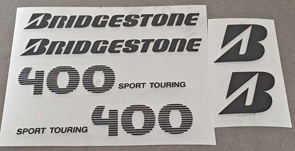 Bridgestone 400 decal set - H Lloyd Cycles