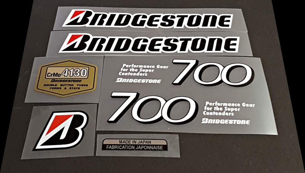 Bridgestone 700 Decal set - H Lloyd Cycles
