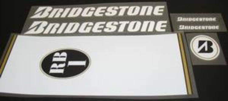 Bridgestone RB - 1 decal set - H Lloyd Cycles