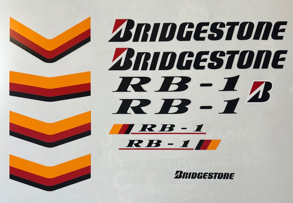 Bridgestone RB1 1992 decal set - H Lloyd Cycles