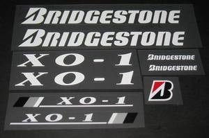 Bridgestone XO - 1 decal set - H Lloyd Cycles