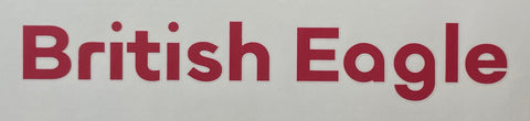 British eagle downtube decal