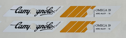 Campagnolo Omega 19 Rim decals