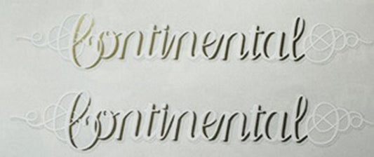 Carlton Continental top tube decal - H Lloyd Cycles