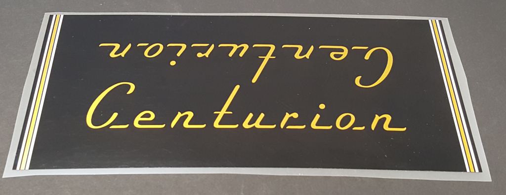 Centurion Down Tube decals - H Lloyd Cycles