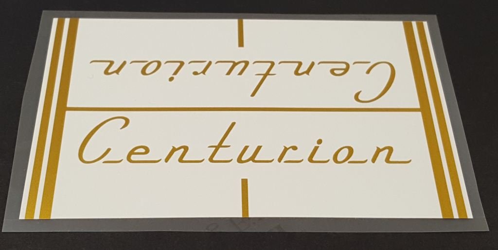 Centurion Down Tube decals - H Lloyd Cycles