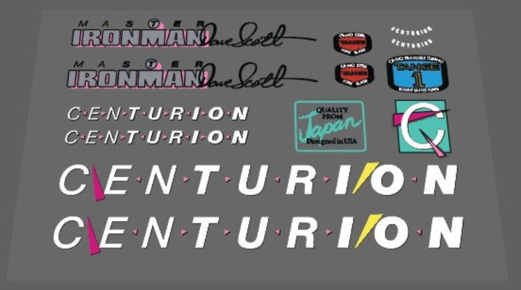 Centurion Ironman Decal set - H Lloyd Cycles