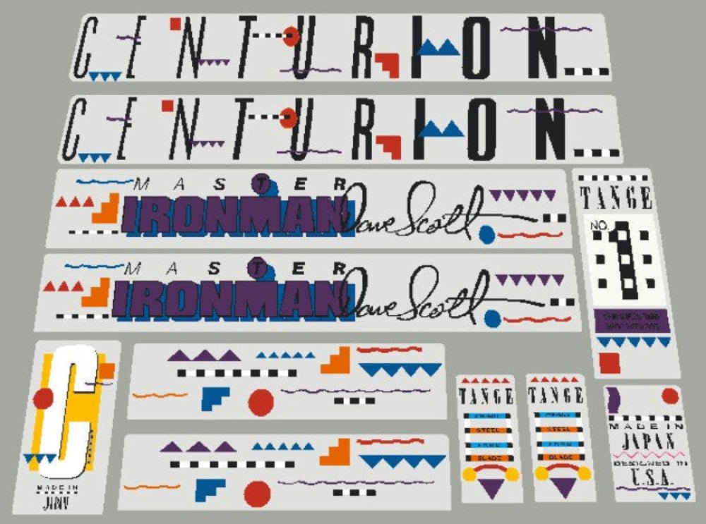 Centurion Ironman Decal set - H Lloyd Cycles