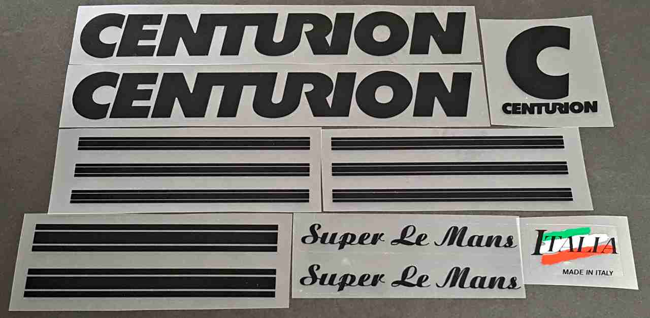 Centurion Super Le Mans Decal sets - H Lloyd Cycles