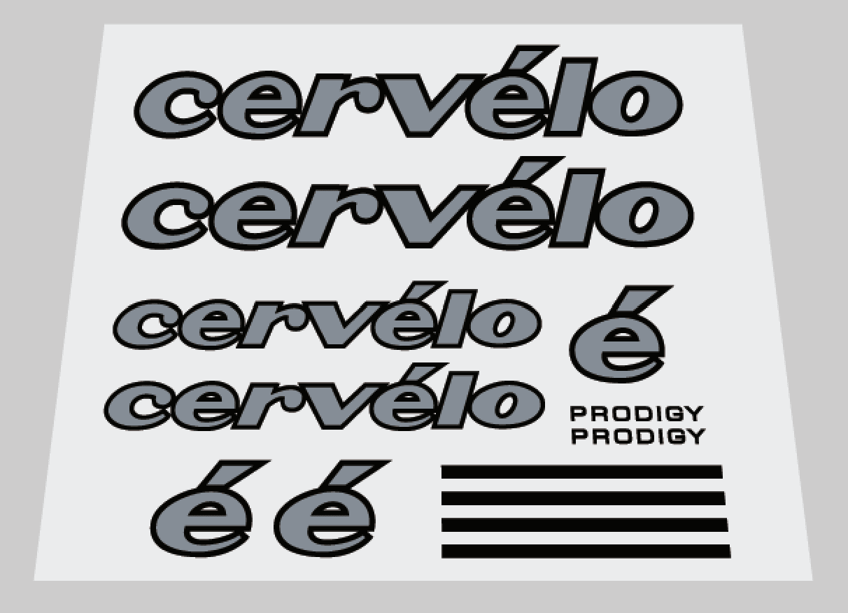 Cervelo Prodigy 2001 decal set - H Lloyd Cycles
