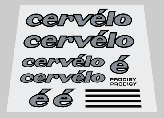 Cervelo Prodigy 2001 decal set - H Lloyd Cycles