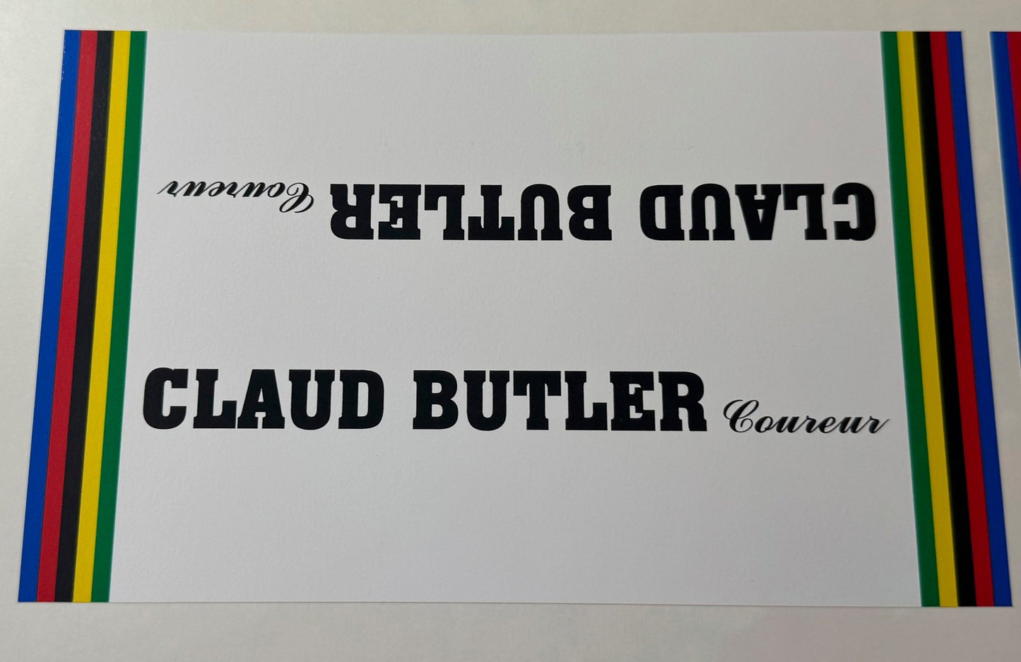 Claud Butler Coureur decal set - H Lloyd Cycles