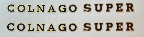 Colnago Super chainstay decal