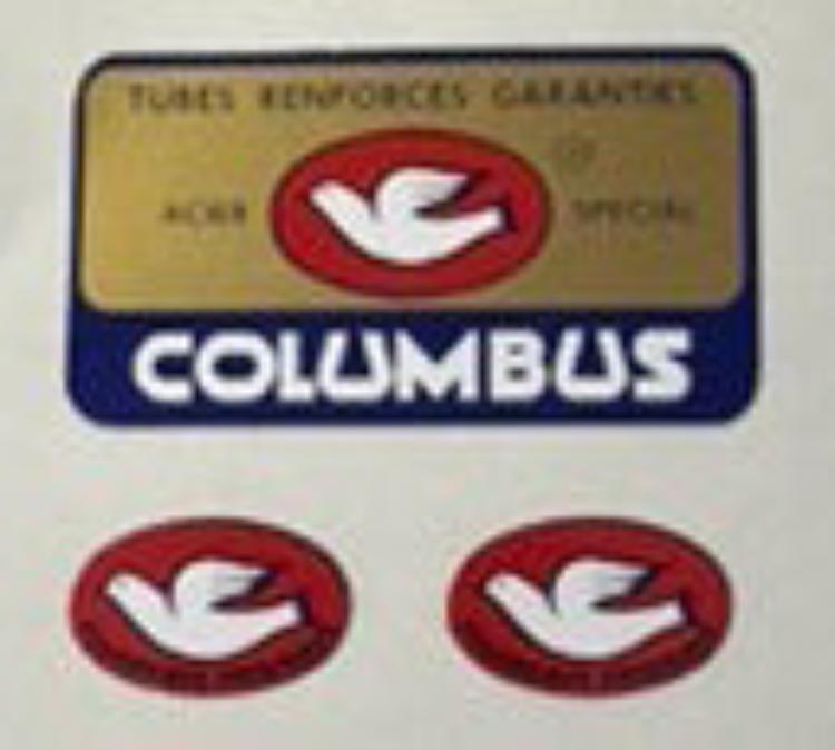 Columbus french decals - H Lloyd Cycles
