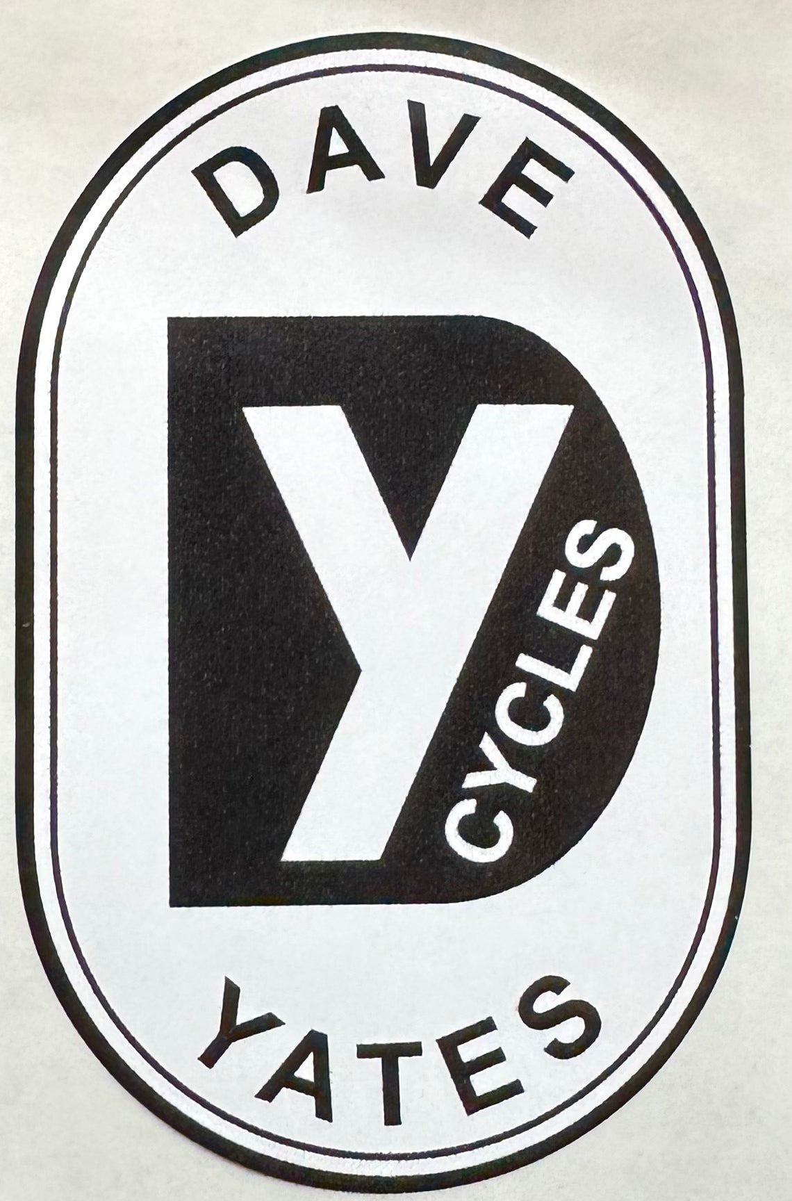 Dave Yates Crest - H Lloyd Cycles