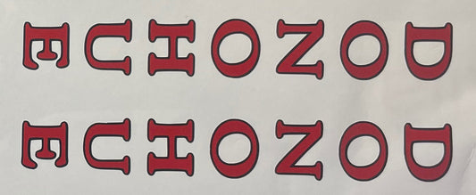 DONOHUE (Paul Donohue) fork/seat stay decals - H Lloyd Cycles