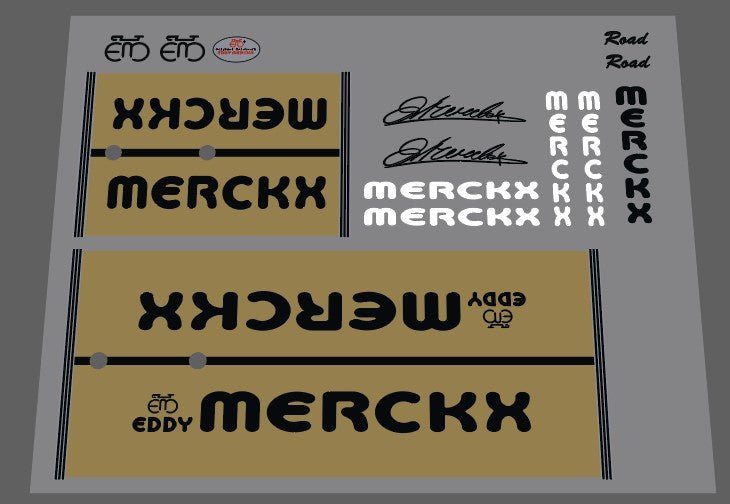 Eddy Merckx decal set - H Lloyd Cycles