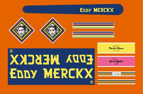 Eddy Merckx decal set - H Lloyd Cycles