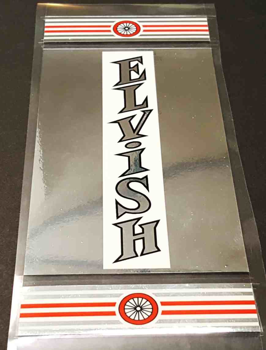 Elvish Seat Tube Panel - H Lloyd Cycles