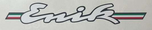 Enik downtube decal - H Lloyd Cycles
