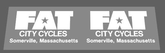 Fat Chance Handlebar decal - H Lloyd Cycles